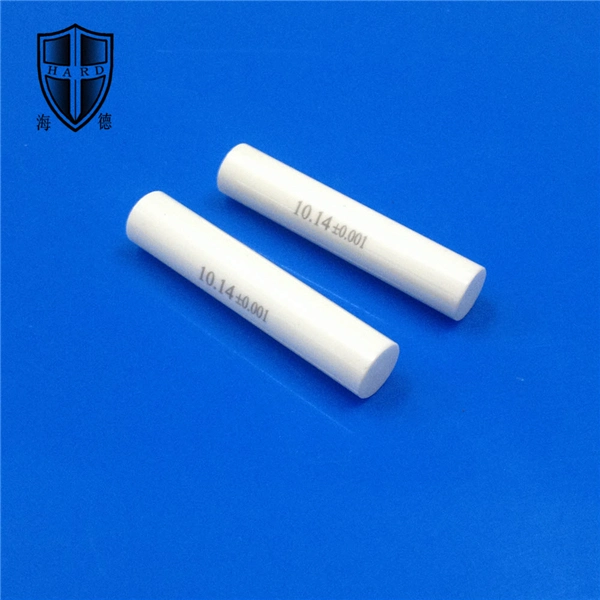 High Precision 0.001tolerance Alumina Ceramic Customized Rod Bar Pin Supplier